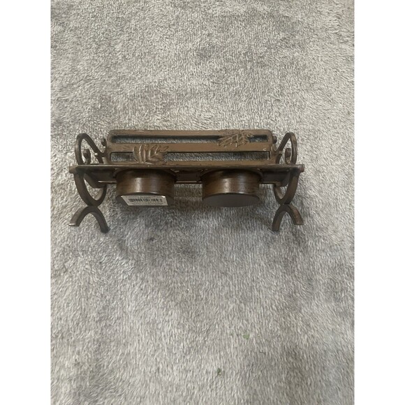 Yankee Candle Tea Light Burner Nature Metal Park Bench - Picture 7 of 8